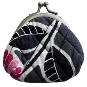 NWOT VERA BRADLEY COIN PURSE BALL SNAP CLOSURE